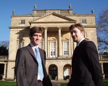 Councillors Nick Coombes and Armand Edwards of Bathwick